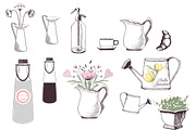 Romantic Vintage Sketches, an Illustration by Friendly Label (Thumbnail 3 of 5)