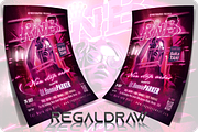 RnB Music Flyer, a Flyer Template by regalDRAW (Thumbnail 2 of 3)