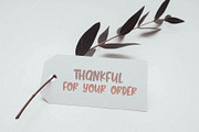 Wild Heart Font for Crafters, a Script Font by BarcelonaShop (Thumbnail 7 of 11)