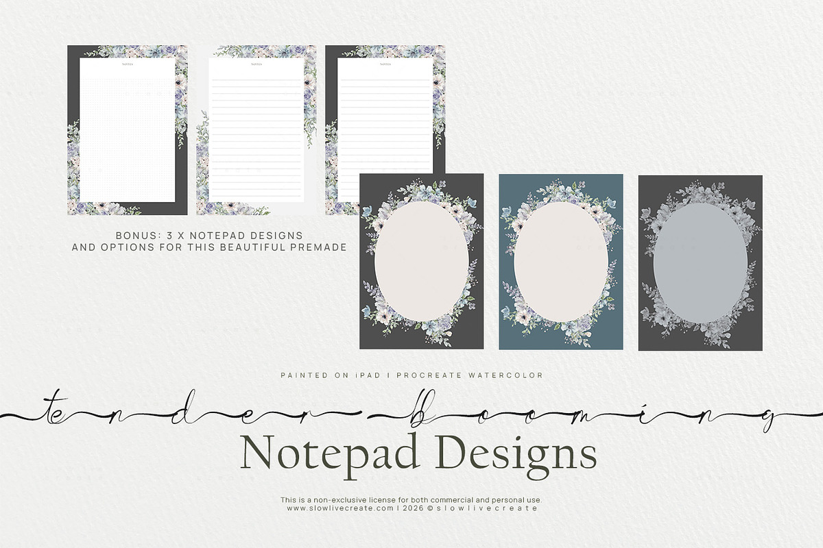 Bloom | Wedding Watercolor Florals, an Invitation Template by slowlivecreate (Photo 5 of 8)