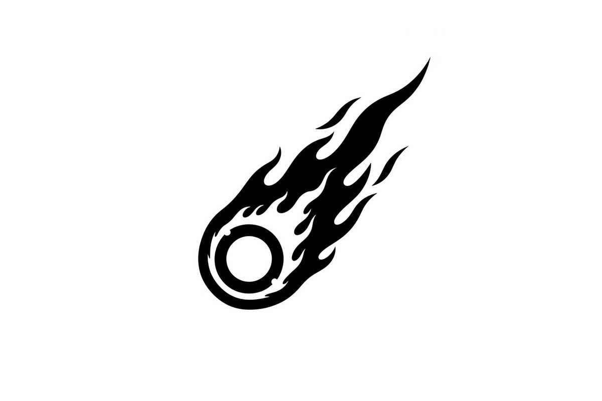 Fire Meteor Comet Silhouette Bundle, an Illustration by Designs_River (Photo 36 of 51)
