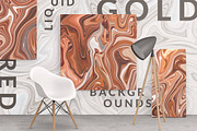 300 Liquid Gold Backgrounds, a Texture Graphic by Digital Space (Thumbnail 9 of 17)