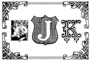 Kidnapped at Old Times 33, a Blackletter Font by Intellecta Design (Thumbnail 4 of 5)