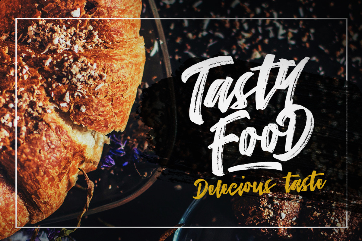 The Conquer Brush Typeface preview 7