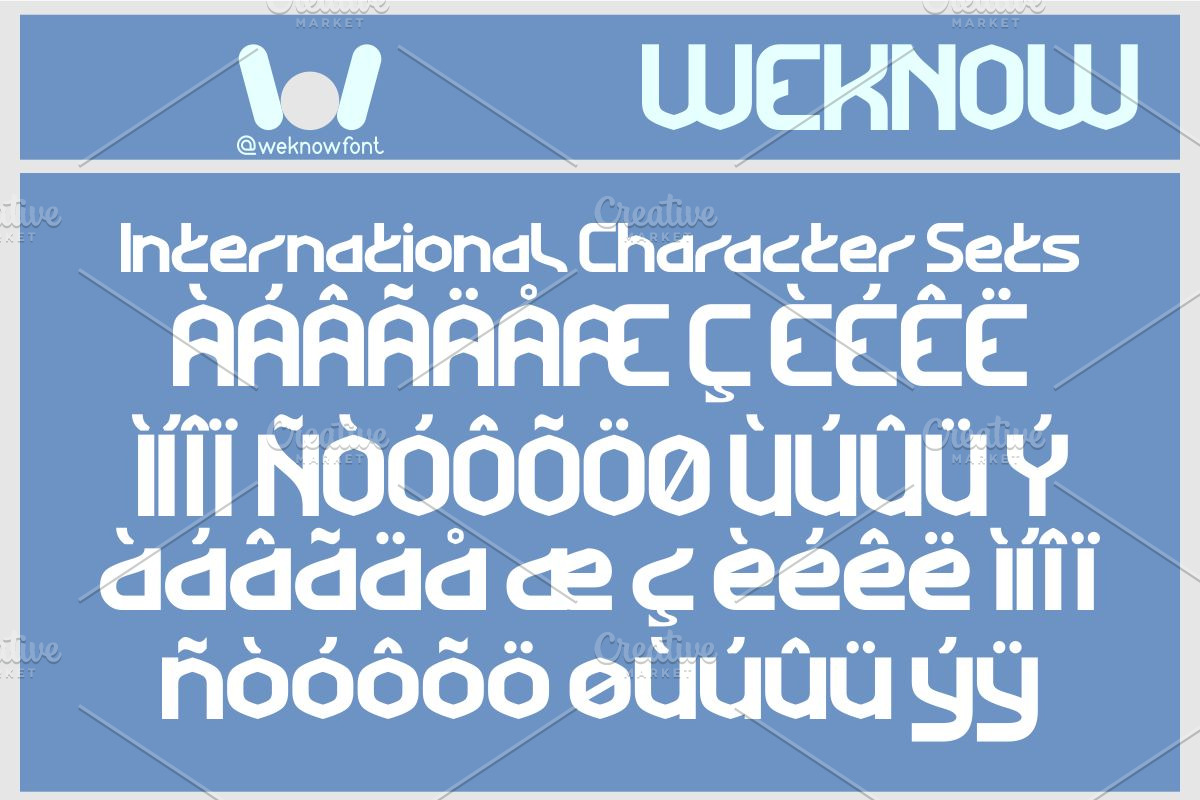 Elephant Font, a Font by weknow (Photo 8 of 8)