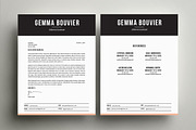 Resume Template 4 Pack | CV Template, a Resume Template by Refinery Resume Co. (Thumbnail 3 of 3)