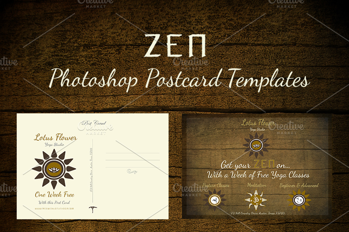 Hand Sketched ZEN Vectors & Template, a Texture Illustration by Lone Star I&D (Photo 4 of 4)