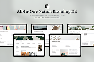 All-in-One Notion Branding Kit, a Marketing Template by Ink Gallery