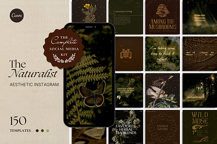 The Naturalist Social Media Bundle