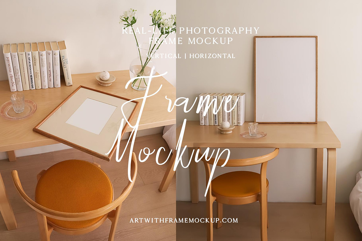 15 Nordic Frame Mockup, a Product Mockup by ArtwithFrame (Photo 1 of 6)