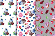 Digital Watercolor Paper. Baking., a Pattern Graphic by TetianaArt (Thumbnail 5 of 5)