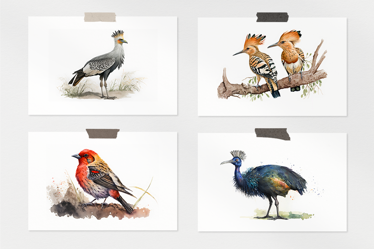 Safari Watercolor Collection, an Animal Illustration by artsy-fartsy (Photo 12 of 13)