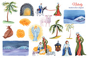 Nativity Christmas, an Illustration by s.yanyeva (Thumbnail 4 of 10)