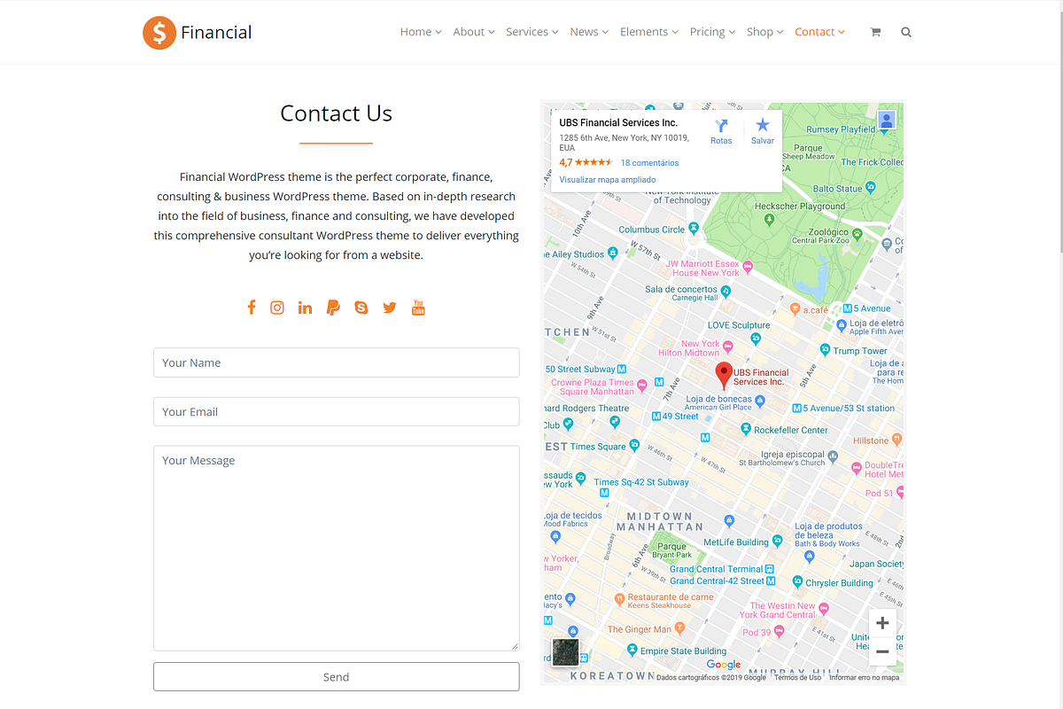 Financial Accounting WordPress Theme, a WordPress Template by Visualmodo (Photo 21 of 41)