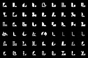 Set of letter L logo, a Branding & Logo Template by NataliiaVolyk (Thumbnail 3 of 3)