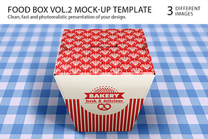 Food Box Vol.2 Mock-up Template