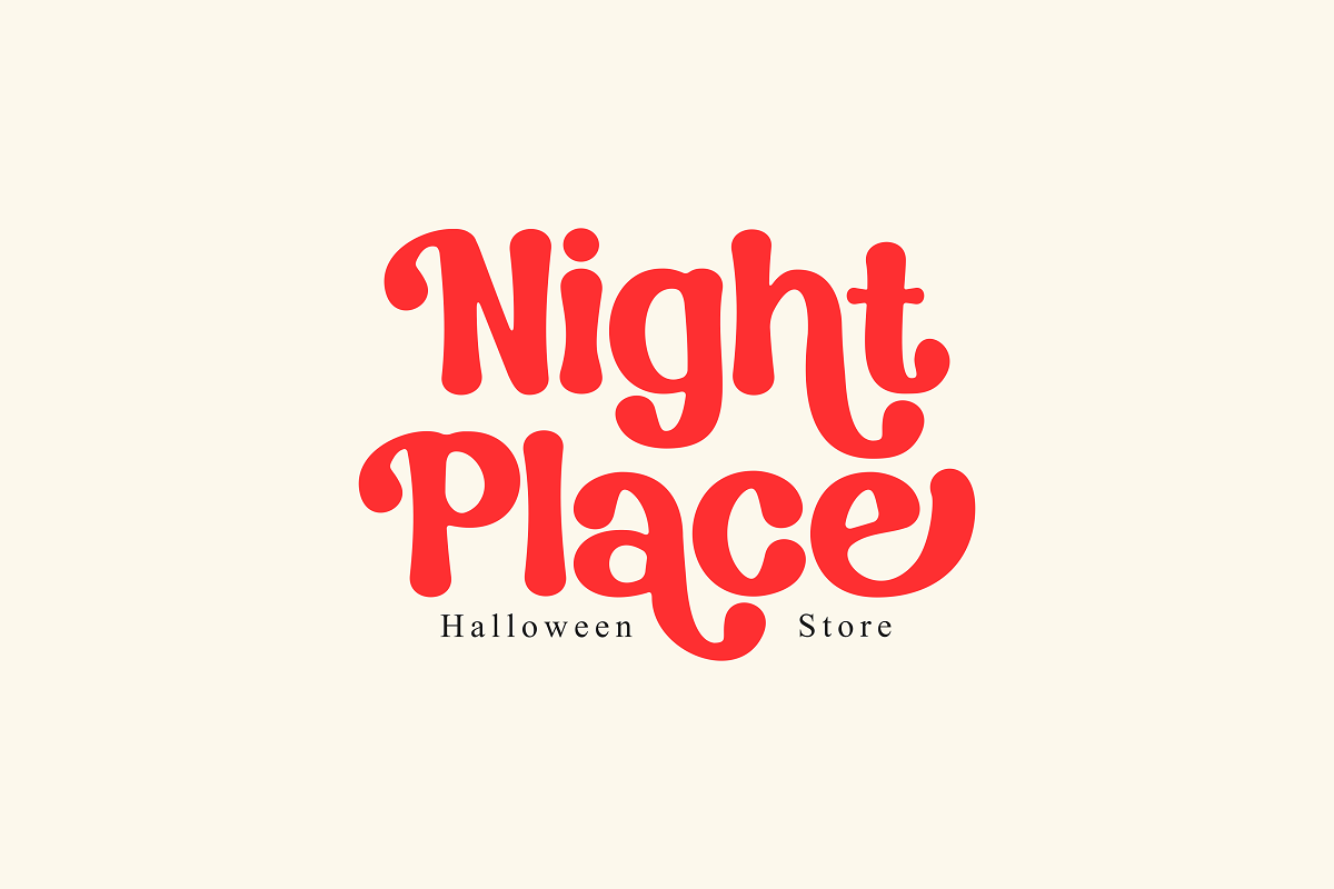 Spooky Halloween - Groovy Font, a Handwritten Font by SaktiAvellin (Photo 2 of 10)