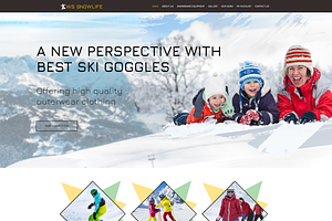 WS Snowlife - Ski Shop Theme