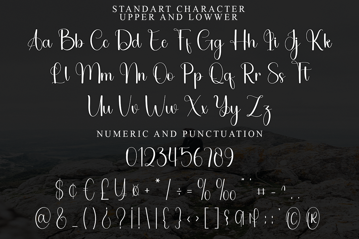 Welcome Happines, a Handwritten Font by InermediaSTUDIO (Photo 4 of 8)