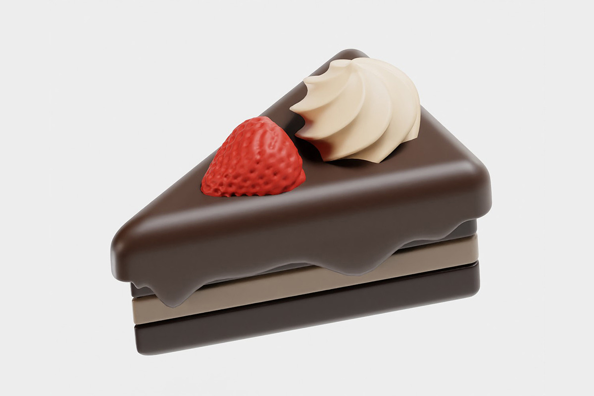Birthday Cake, an Object 3D Model by fahad121 (Photo 4 of 7)
