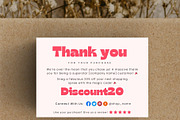 Elegant Thank You Card Template, a Card Template by Elegant_Studio44 (Thumbnail 5 of 11)