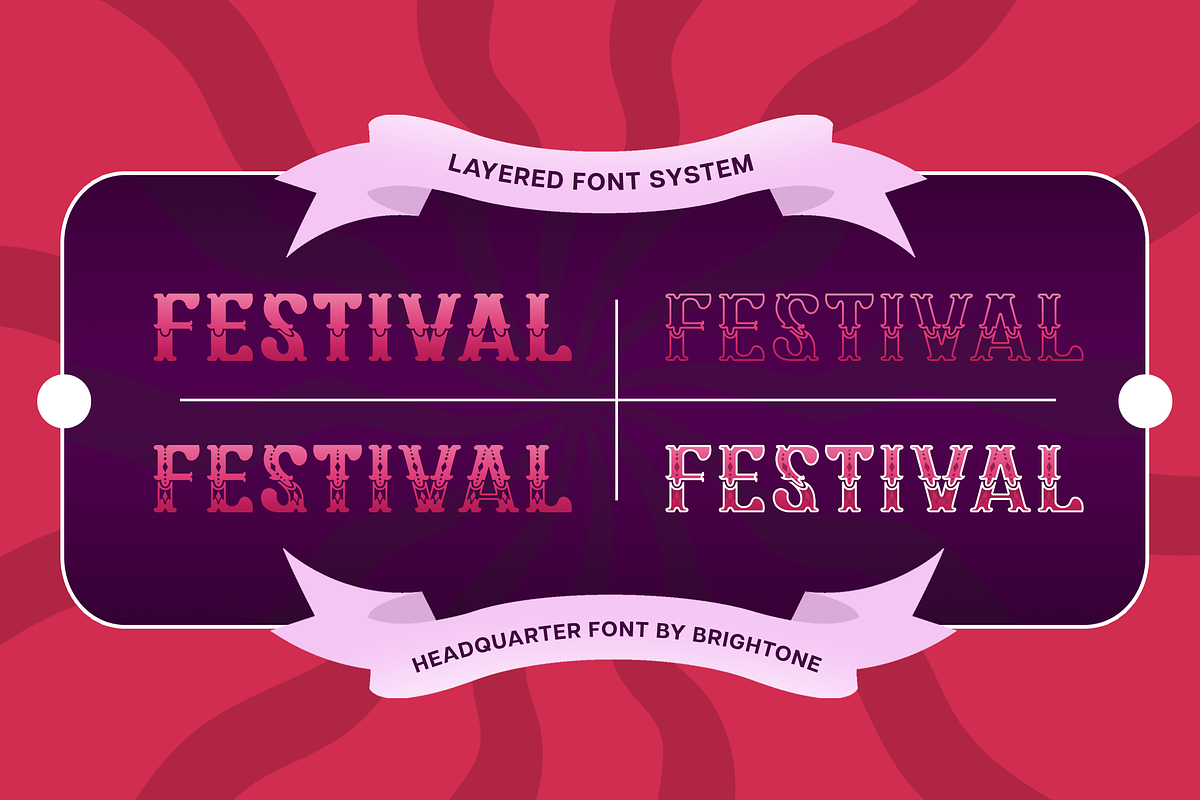 Headquarters - Slab Carnival Font, a Slab Serif Font by Brightone (Photo 6 of 10)
