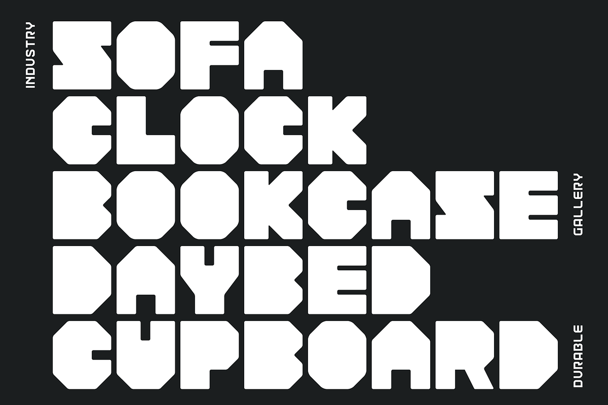 Mabla Font, a Sans Serif Font by baqoos (Photo 5 of 7)
