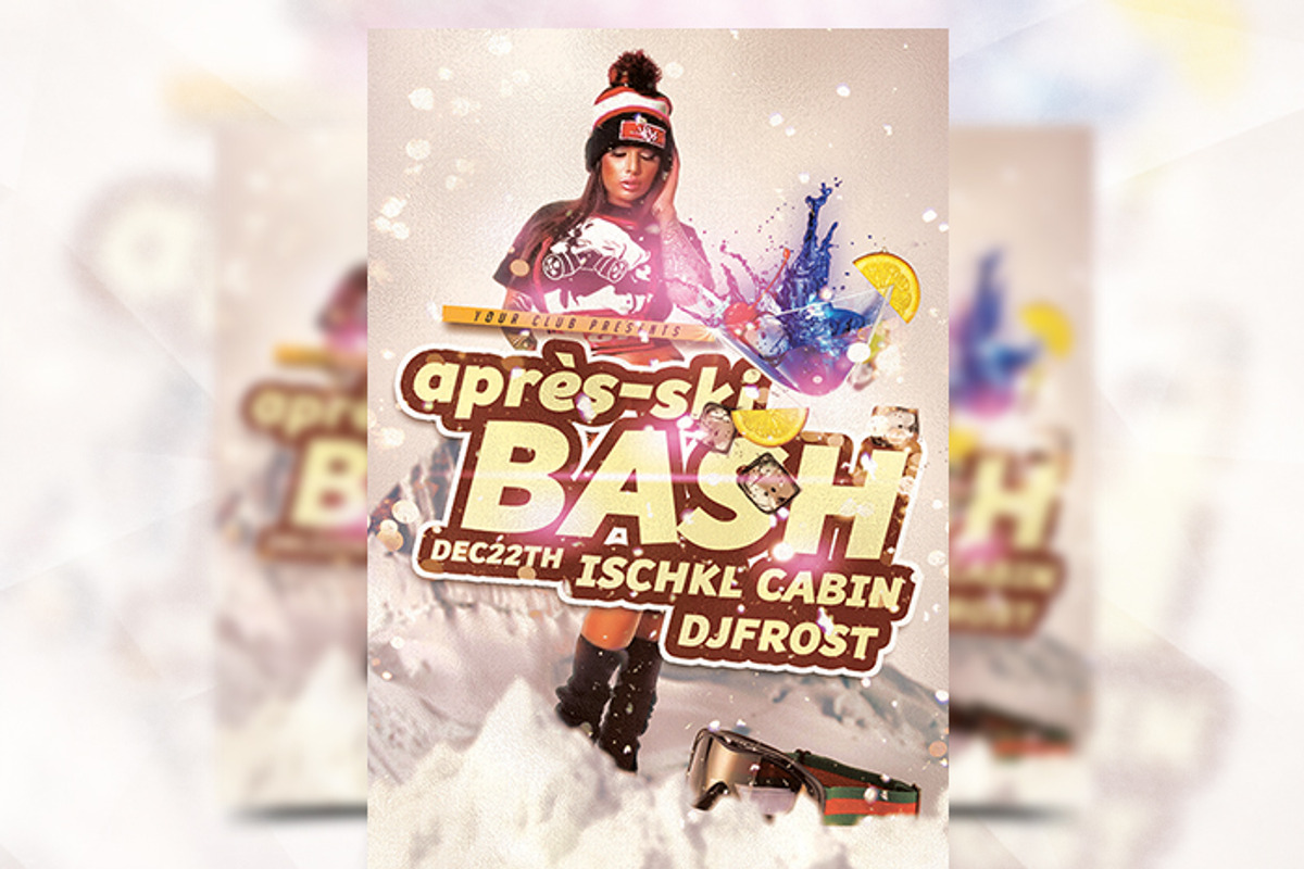 Apres-Ski Bash Party Flyer Template, a Flyer Template by Flyermarket (Photo 3 of 3)