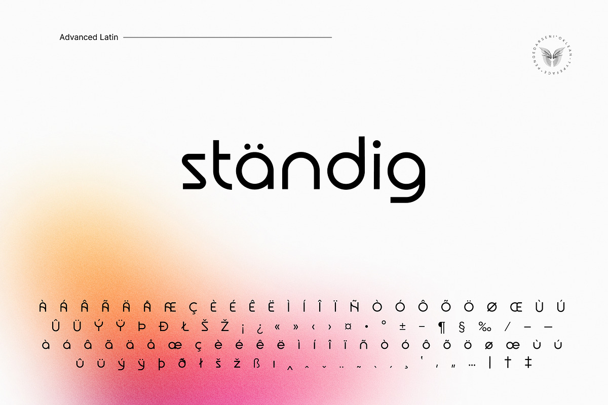Oklean - Elegant Sans Serif, a Sans Serif Font by Pengedar Seni (Photo 4 of 11)