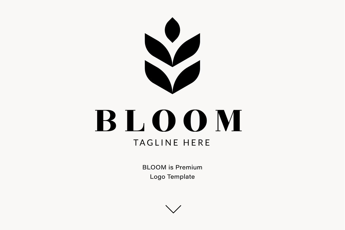 BLOOM - PREMIUM LOGO TEMPLATE, a Branding & Logo Template by Minimalist Logos