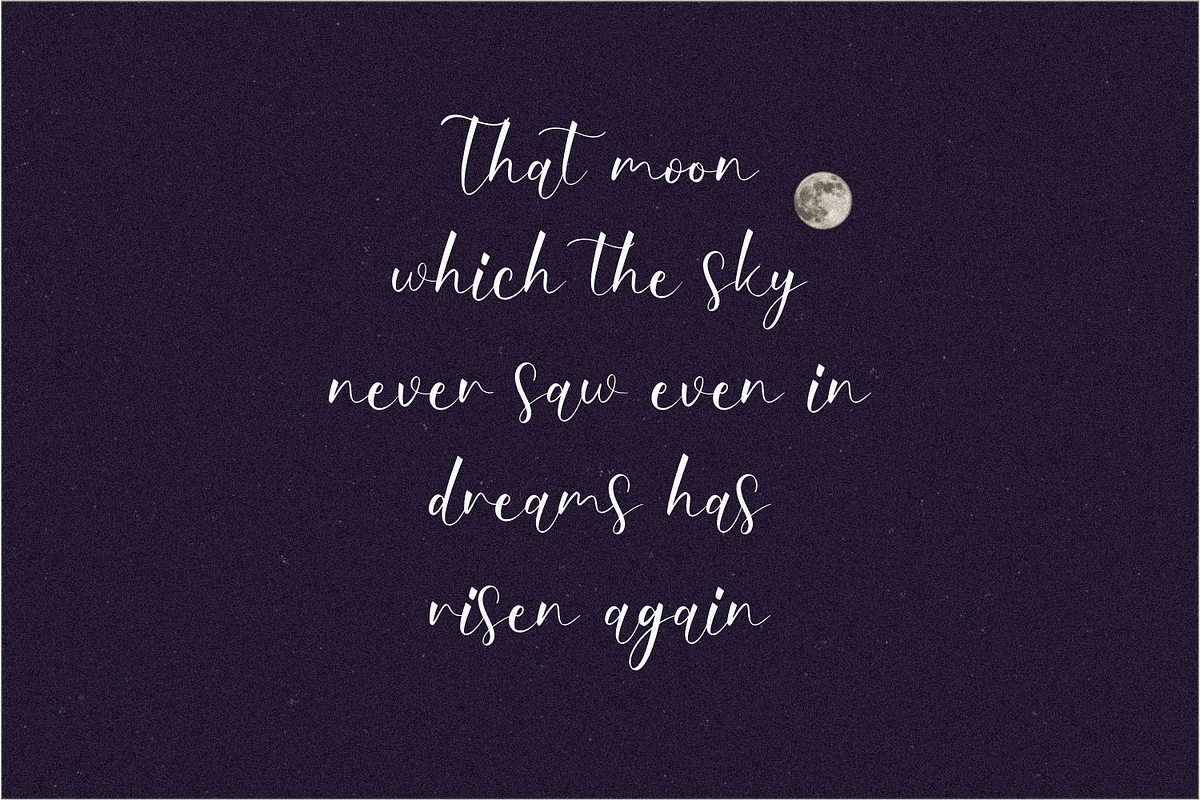 Type Dream, a Script Font by Forberas Club (Photo 3 of 8)