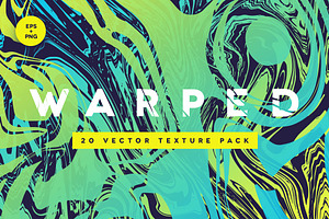 WARPED | 20 Vector Texture Pack