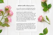 Catatonic Wednesday, a Script Font by Kristy Hatswell (Thumbnail 4 of 5)