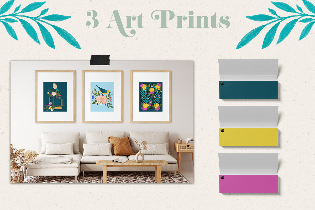 Birds and Blooms Collection, an Illustration by The Audacious Brush (Photo 8 of 10)