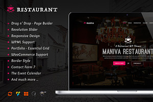 Restaurant - WordPress Theme