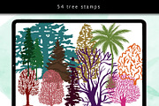 Procreate Tree Stamps, Forest, a Brushes & More by Papaya (Thumbnail 4 of 4)