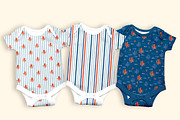 Scandinavian Kids Seamless Patterns, a Pattern Graphic by Oksana Dovhopol Art (Thumbnail 10 of 15)