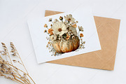 Whimsical Autumn Pumpkin Clipart, a Seasonal Illustration by Canvas Craft (Thumbnail 10 of 10)