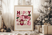 Happy New Year 2026 PNG, an Illustration by DreamArtGraphic (Thumbnail 3 of 5)
