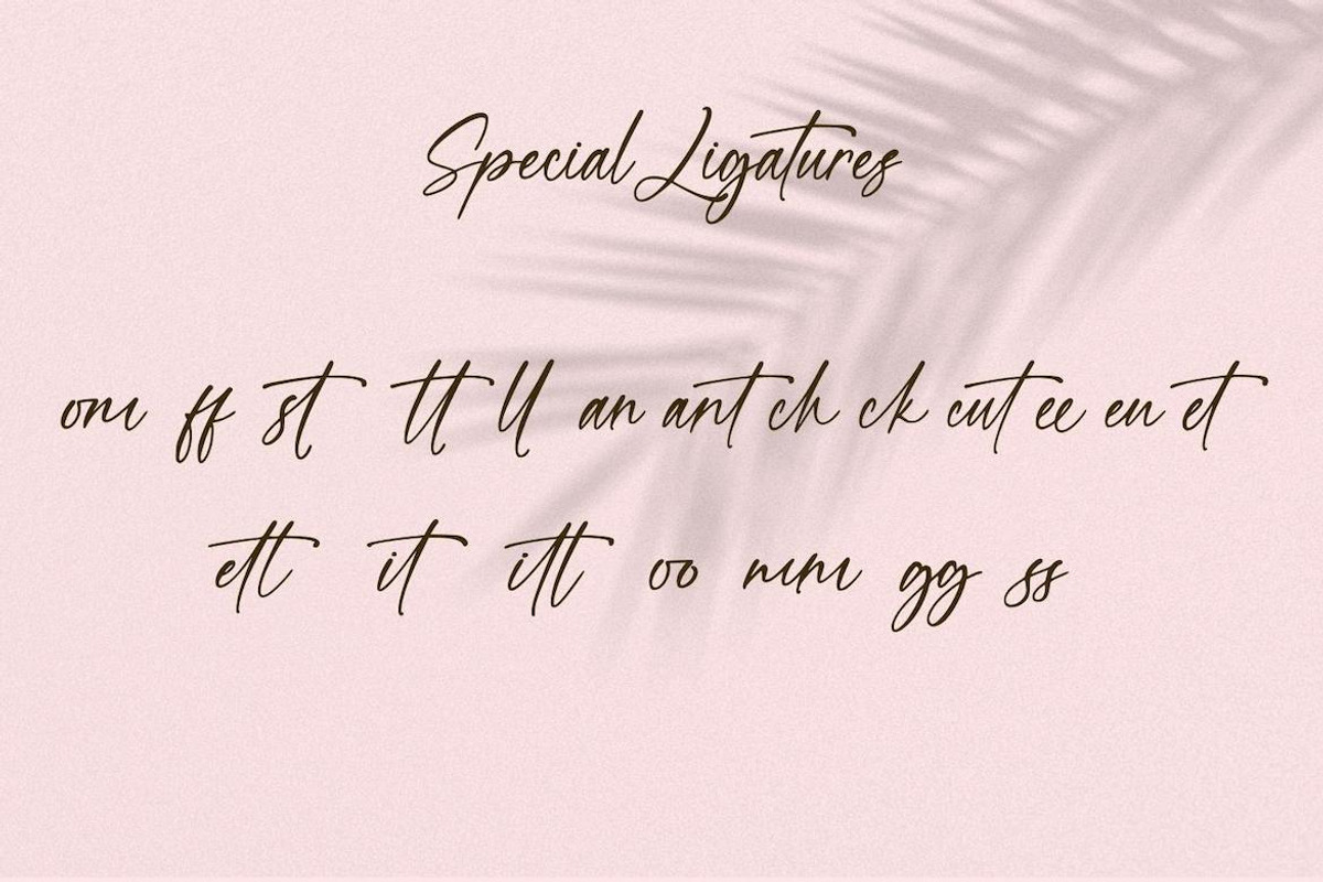 Laurels Samantha, a Handwritten Font by CreateBigSupply (Photo 5 of 10)