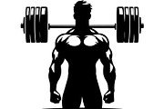 Vintage Strongman Weightlifting, an Object Graphic by jahid234 (Thumbnail 6 of 6)