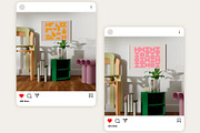 Modern Interior Frame Mockups APRIL, a Household Mockup by Bonumo (Thumbnail 8 of 10)
