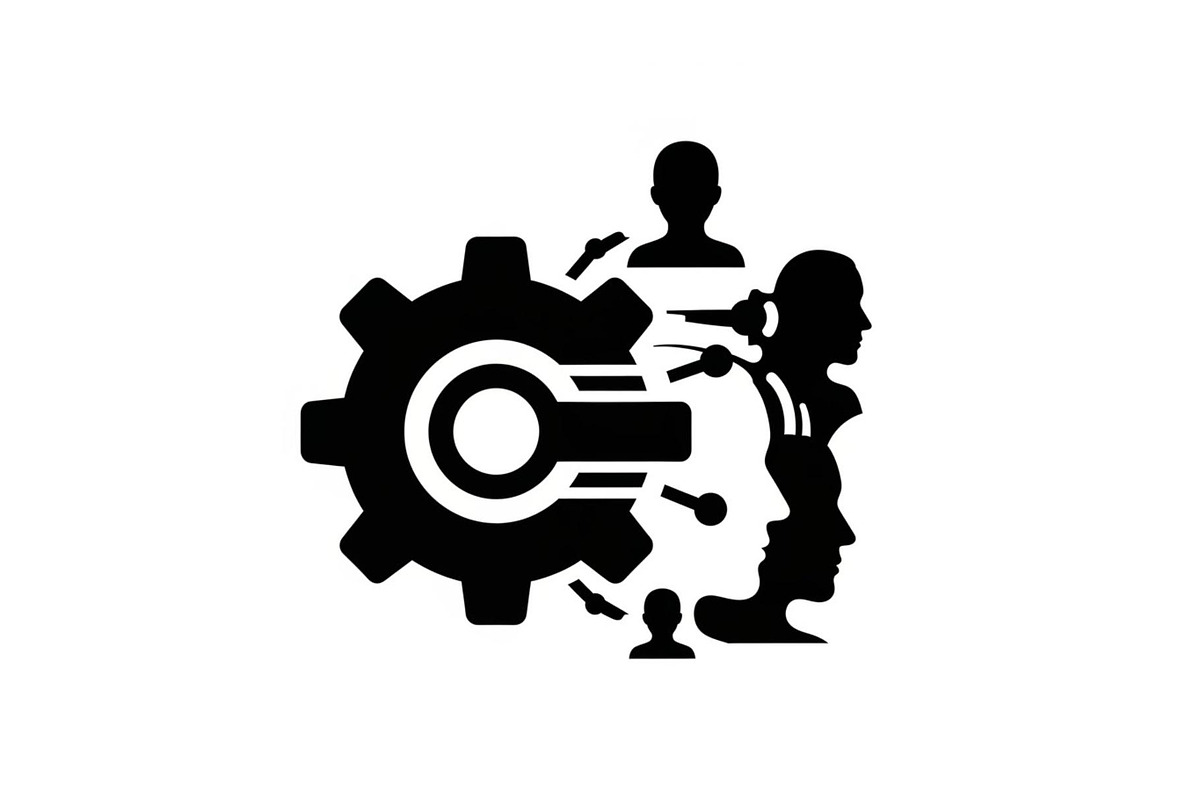 Digital Knowledge Silhouettes, an Illustration by hafijul (Photo 7 of 10)