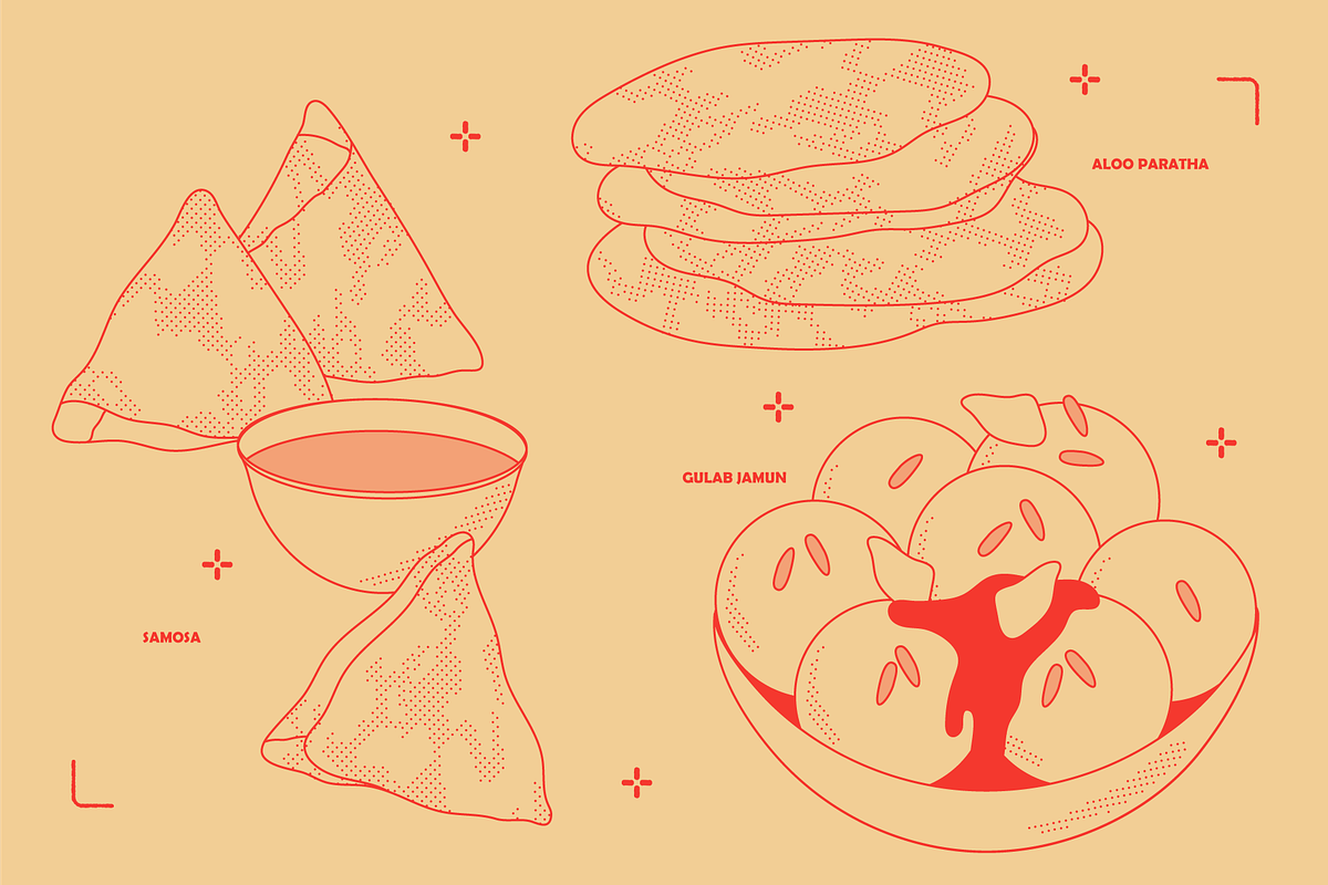Indian Food Vector Illustrations, a Food Illustration by TheFoodAtlas (Photo 3 of 15)