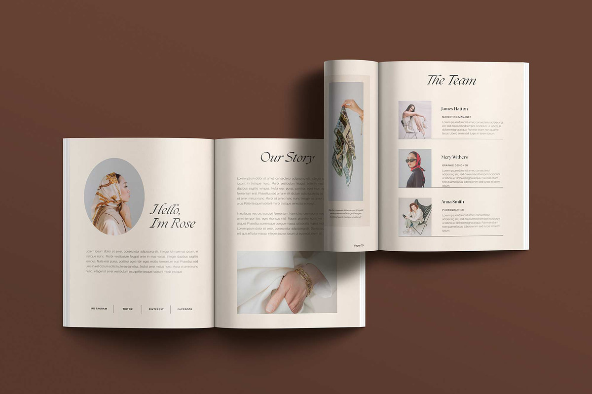 CHESTNUT | Ebook Template Canva, a Magazine Template by Sierra Creative Studio (Photo 4 of 13)