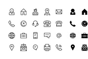 Business card contact icon, an Icon by Volyk (Thumbnail 2 of 11)