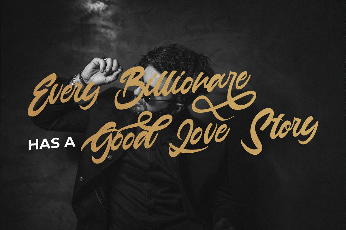 Anasite Malela - Bold Script Font preview 5