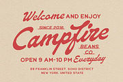 Friday Match Vintage Sporty Script, a Script Font by Letterhend Studio (Thumbnail 6 of 11)