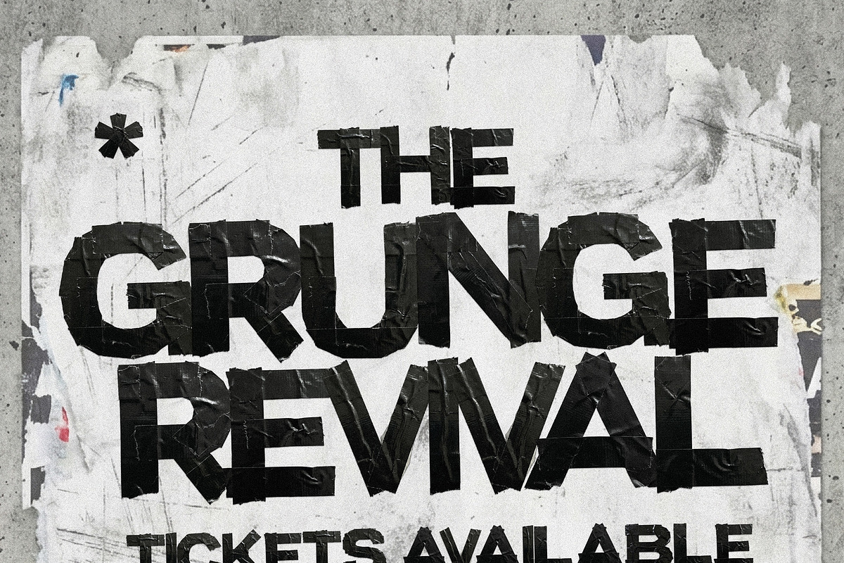 Black Tape - Grunge Bitmap Font, a Sans Serif Font by AndrewPixelType (Photo 2 of 7)