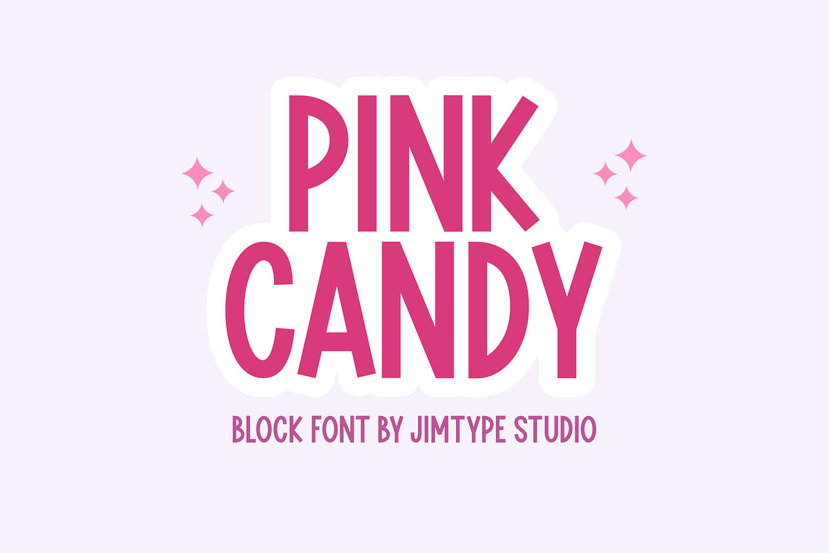 Pink Candy - Playful Font, a Handwritten Font by Jimtype Studio (Photo 1 of 5)